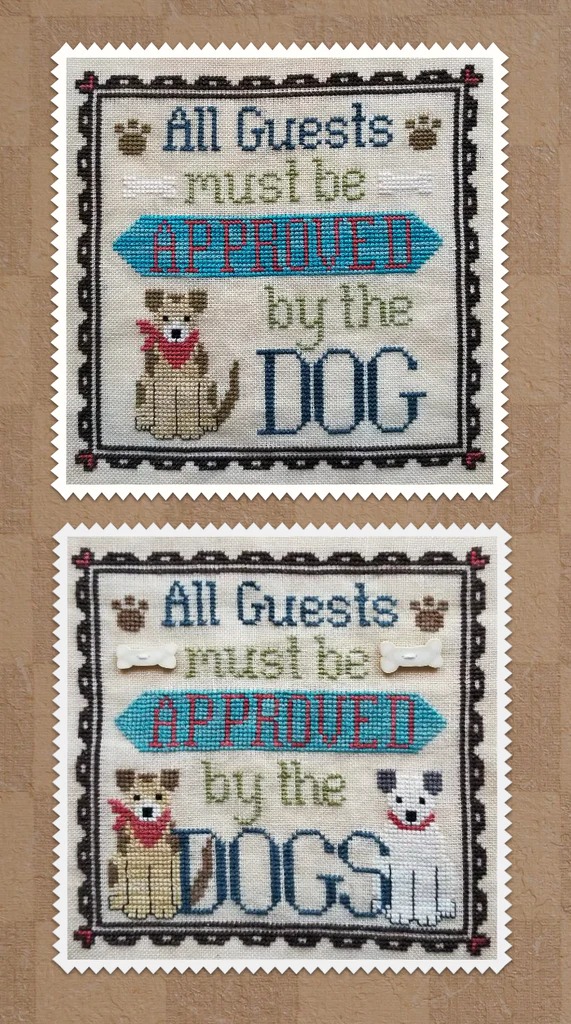 Dog Owner's Welcome - Cross Stitch Pattern