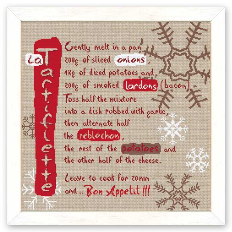 La Tartiflette (USH007) - Cross Stitch Pattern