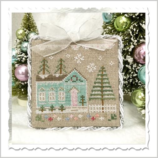 Glitter House 7 - Cross Stitch Pattern