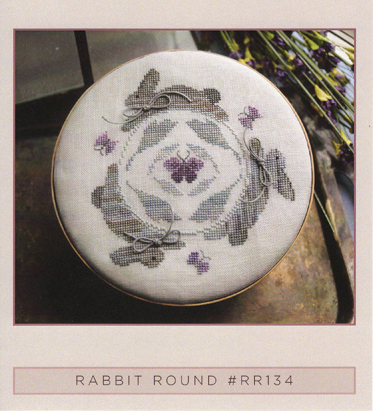 Rabbit Round - Cross Stitch  Pattern