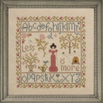 Less is More - Cross Stitch Pattern