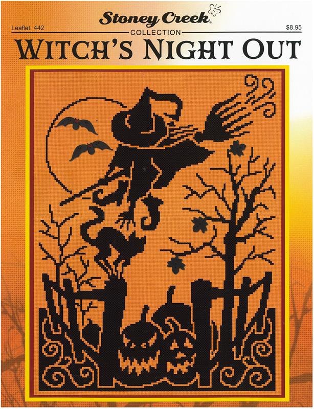 Witch's Night Out - Cross Stitch Pattern
