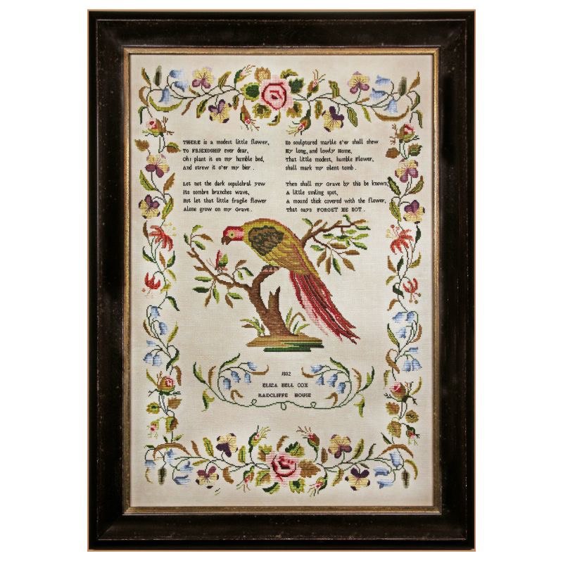 Eliza Bell Cox 1832 - Cross Stitch Pattern