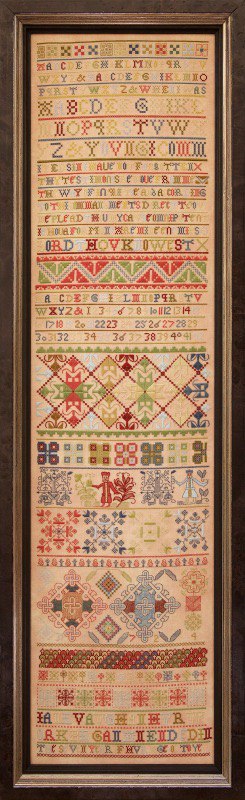 Jane Vaughan 1724 - Cross Stitch Pattern