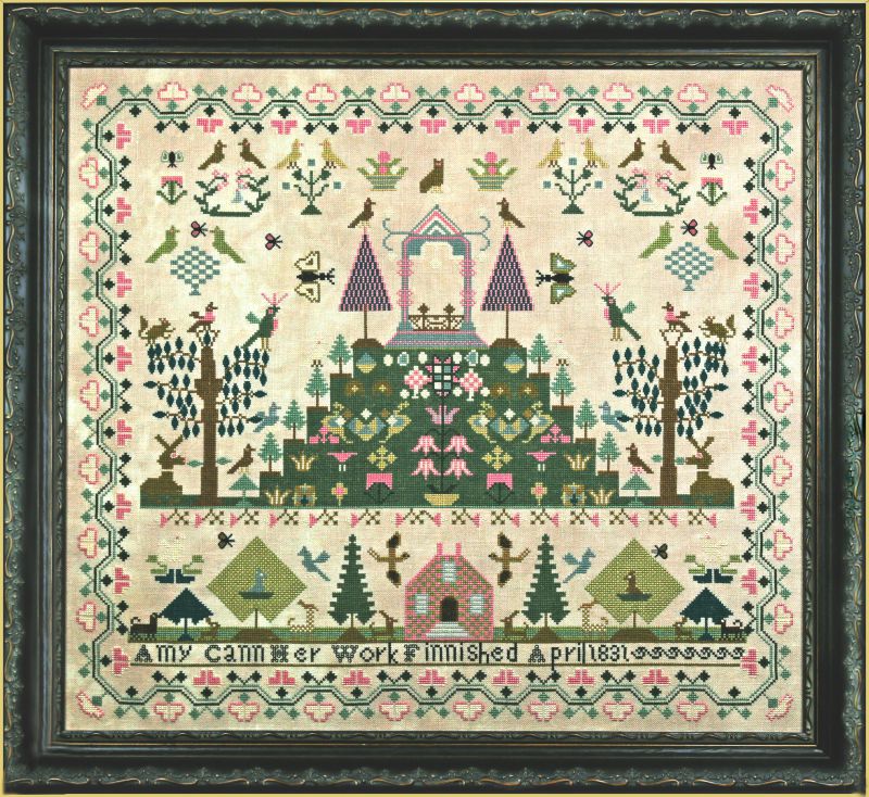 Amy Cann 1831 - Cross Stitch Pattern