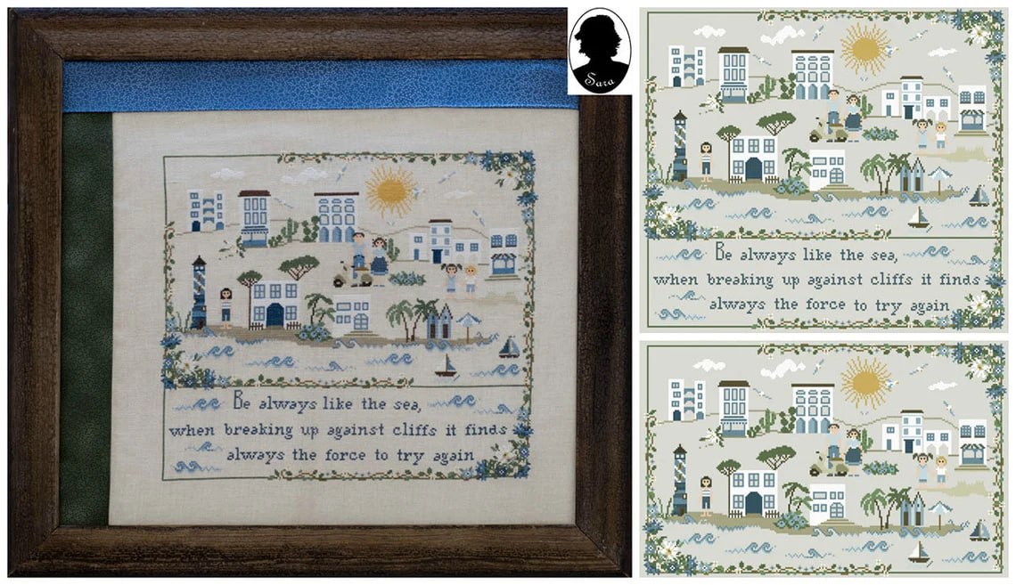 Blue - Cross Stitch Pattern