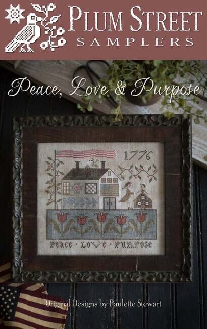 Peace Love & Purpose - Cross Stitch Pattern