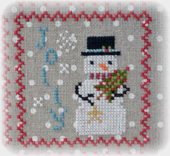 Snowy 9 Patch - Part 6 - Cross Stitch Pattern
