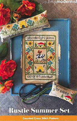 Rustic Summer Set (3 designs) - Cross Stitch Pattern