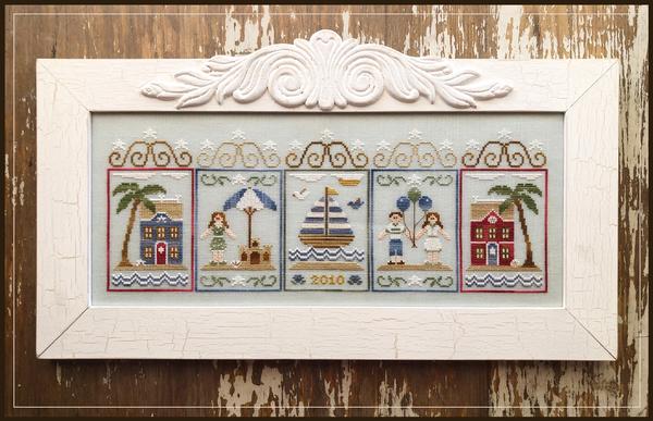 Summer Seascape - Cross Stitch Pattern