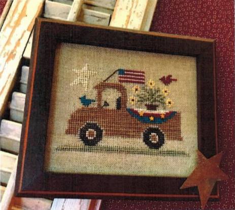 An All American Truck - Cross Stitch Pattern