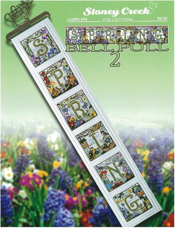 Spring Bell Pull (454) - Cross Stitch Pattern