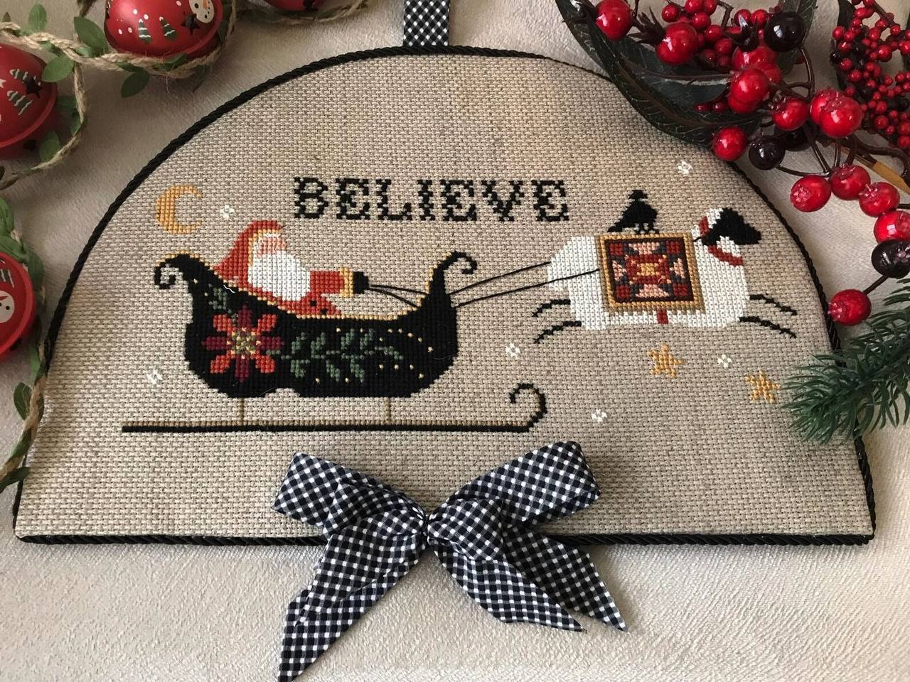 Believe in Santa - Cross Stitch Pattern