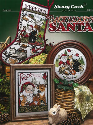 Backwoods Santa - Cross Stitch Pattern
