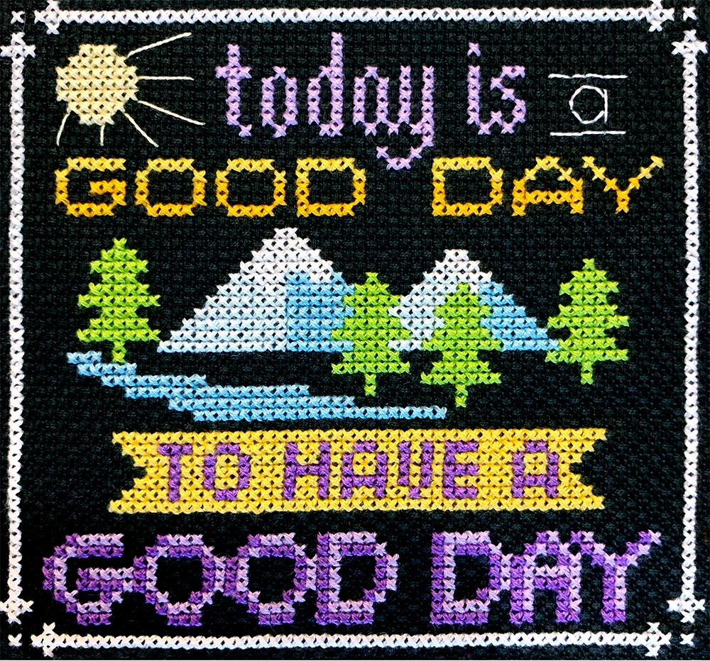 Words to Live By Part 9 - Cross Stitch Pattern