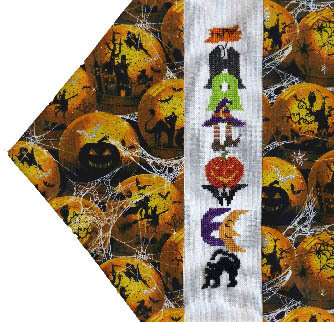 Seasonal Table Runners - Halloween - Cross Stitch Pattern