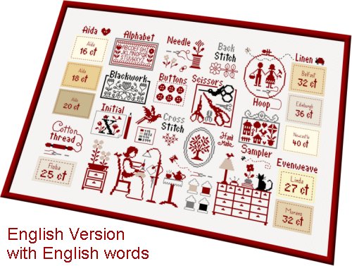 Echantillons - Cross Stitch Pattern