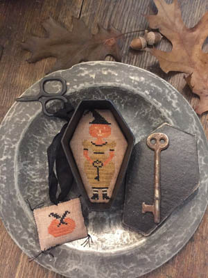 Witch Hazel Sewing Coffin - Cross Stitch Pattern