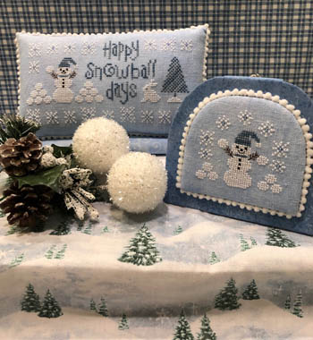 Happy Snowball Days - Cross Stitch Pattern