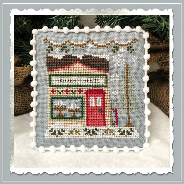 Skate & Sled Shop - Snow Village 2 -  Cross Stitch Pattern