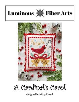Cardinal's Carol -  Cross Stitch Pattern