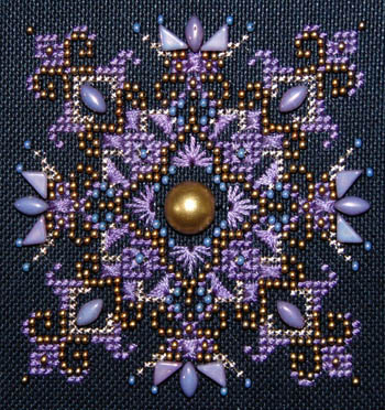 Lila Vega Sparkler - Cross Stitch Pattern