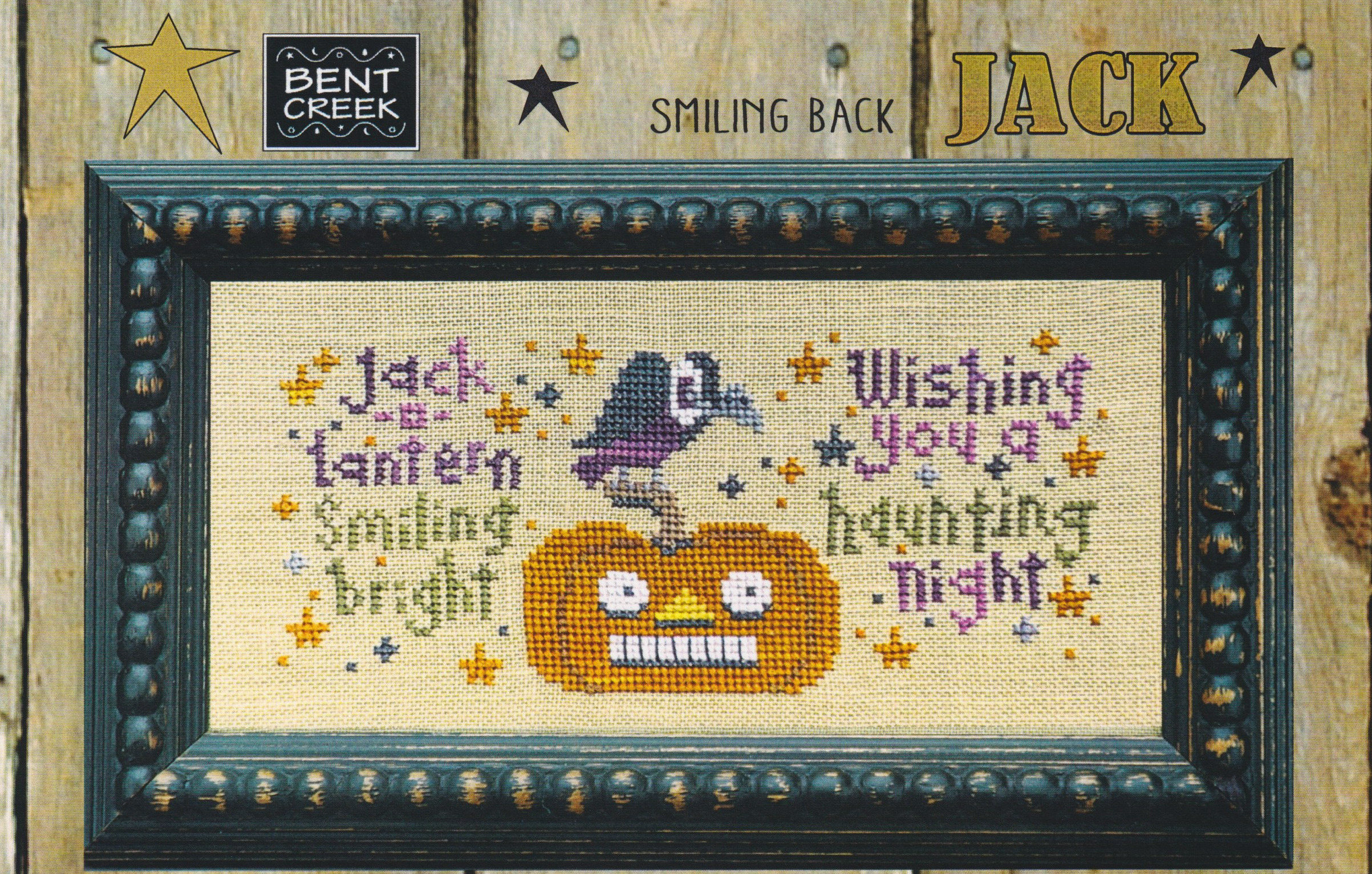 Smiling Back Jack - Cross Stitch Pattern