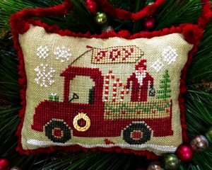 Christmas Joy Truck - Cross Stitch Pattern