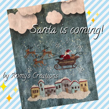 Santa is Coming - Cross Stitch Pattern