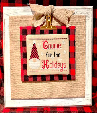 Gnome for the Holidays - Cross Stitch Pattern