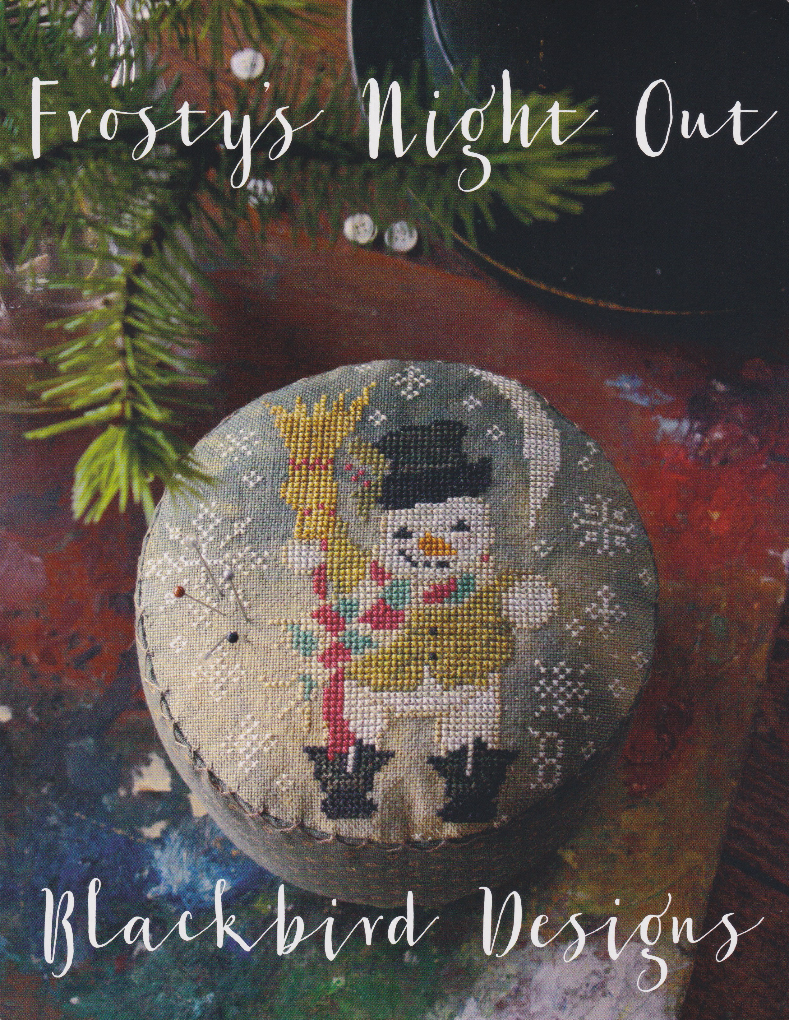 Frosty's Night Out - Cross Stitch Pattern