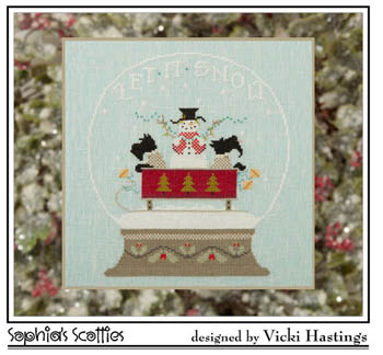 Sophia's Scotties - Cross Stitch Pattern