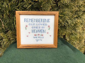Remembering - Cross Stitch Pattern