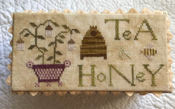 Tea Box - Cross Stitch Pattern