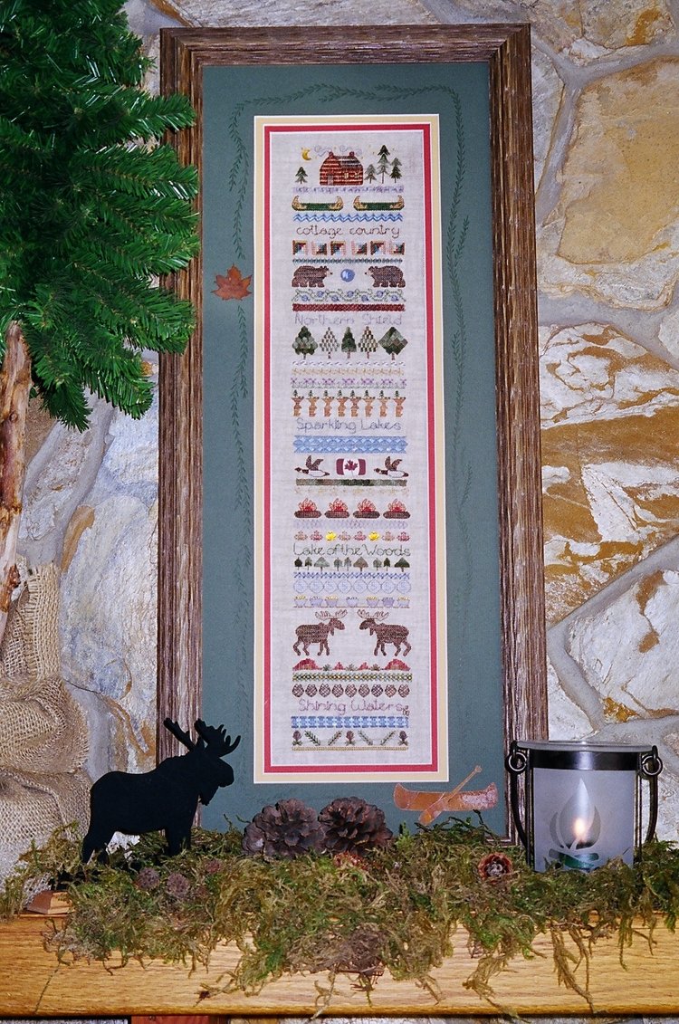 Douglas Canadian Journey Series 8 Patterns Cross Stitch