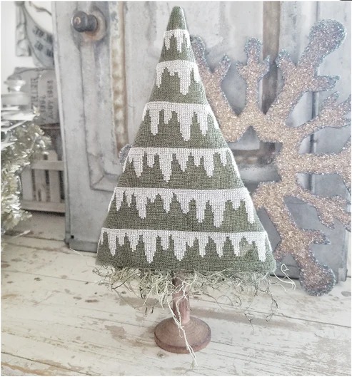 Iced Winter Tree - Cross Stitch Pattern