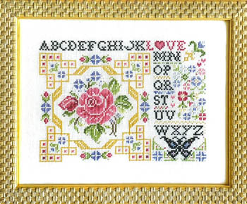 Postcard of Love - Cross Stitch Pattern