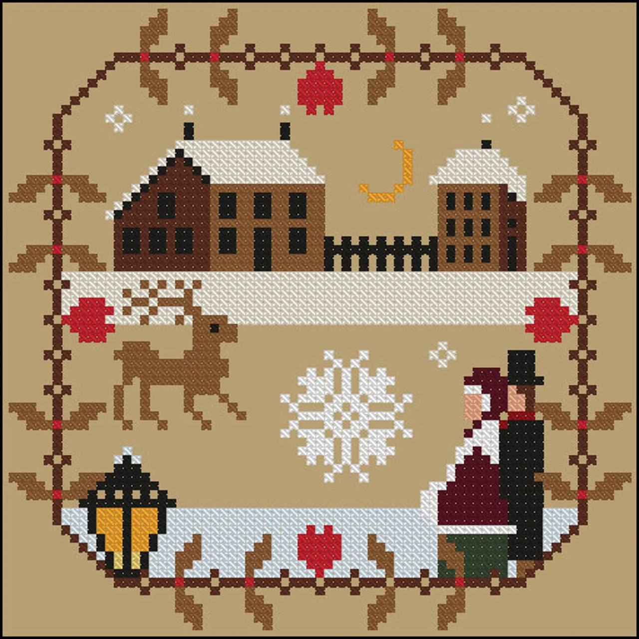 February Bliss - Cross Stitch Pattern