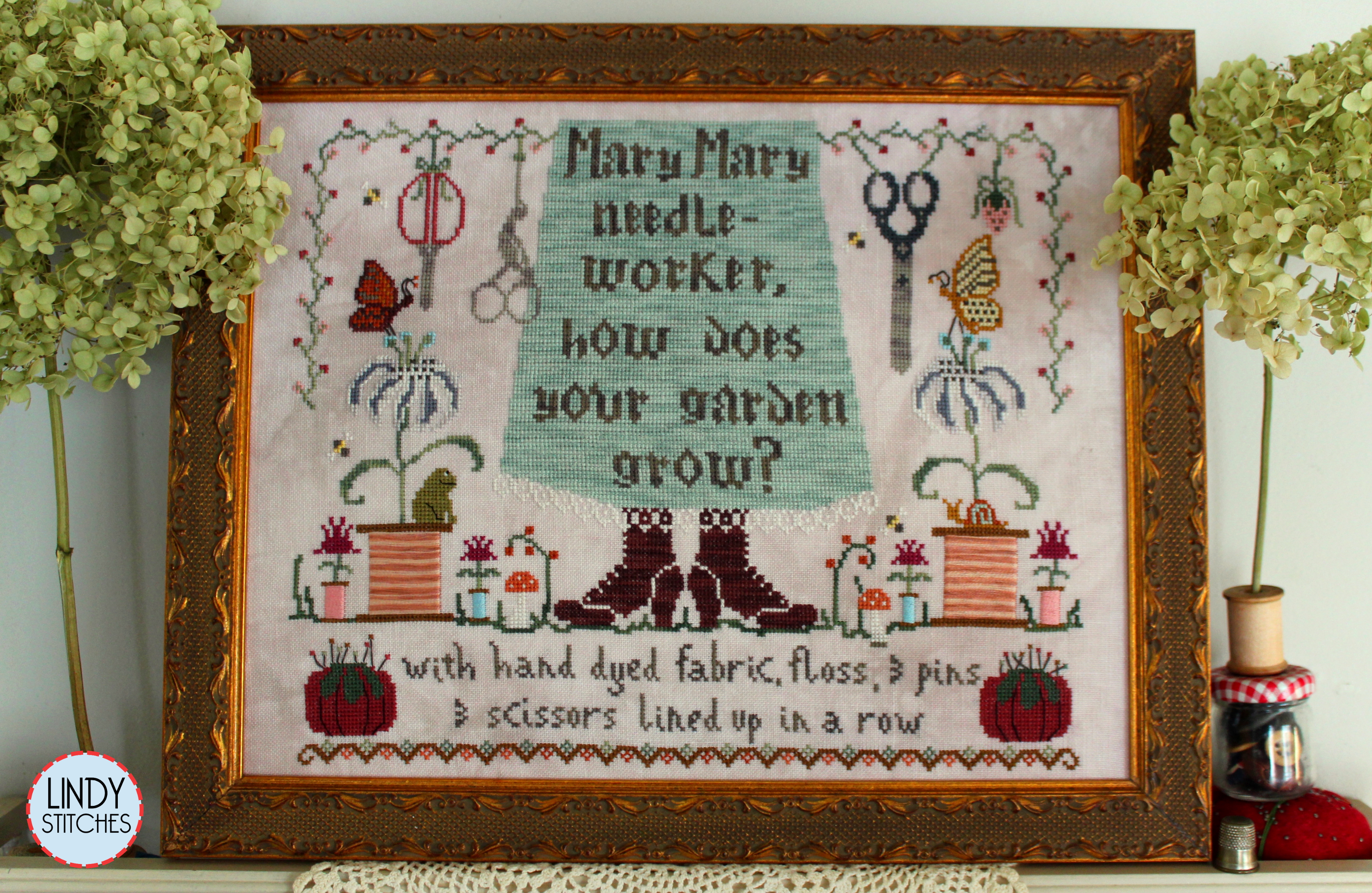 Mary Mary Needleworker - Cross Stitch Pattern
