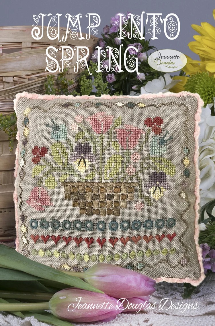 Jump into Spring - Cross Stitch Pattern