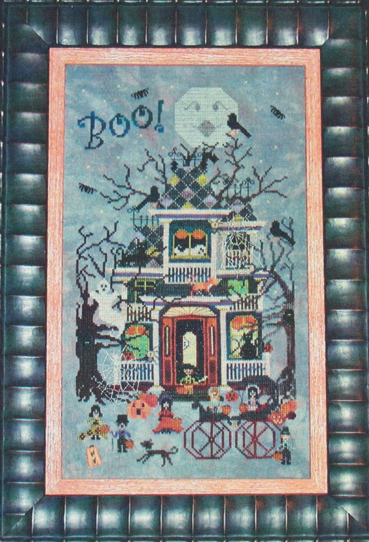 Blue Moon Manor - Cross Stitch Pattern
