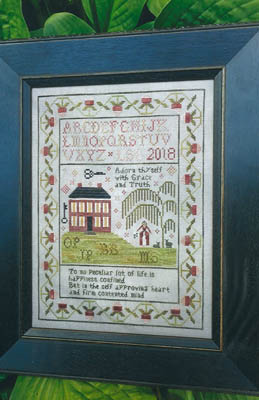 Stitch Girl Sampler - Cross Stitch Pattern