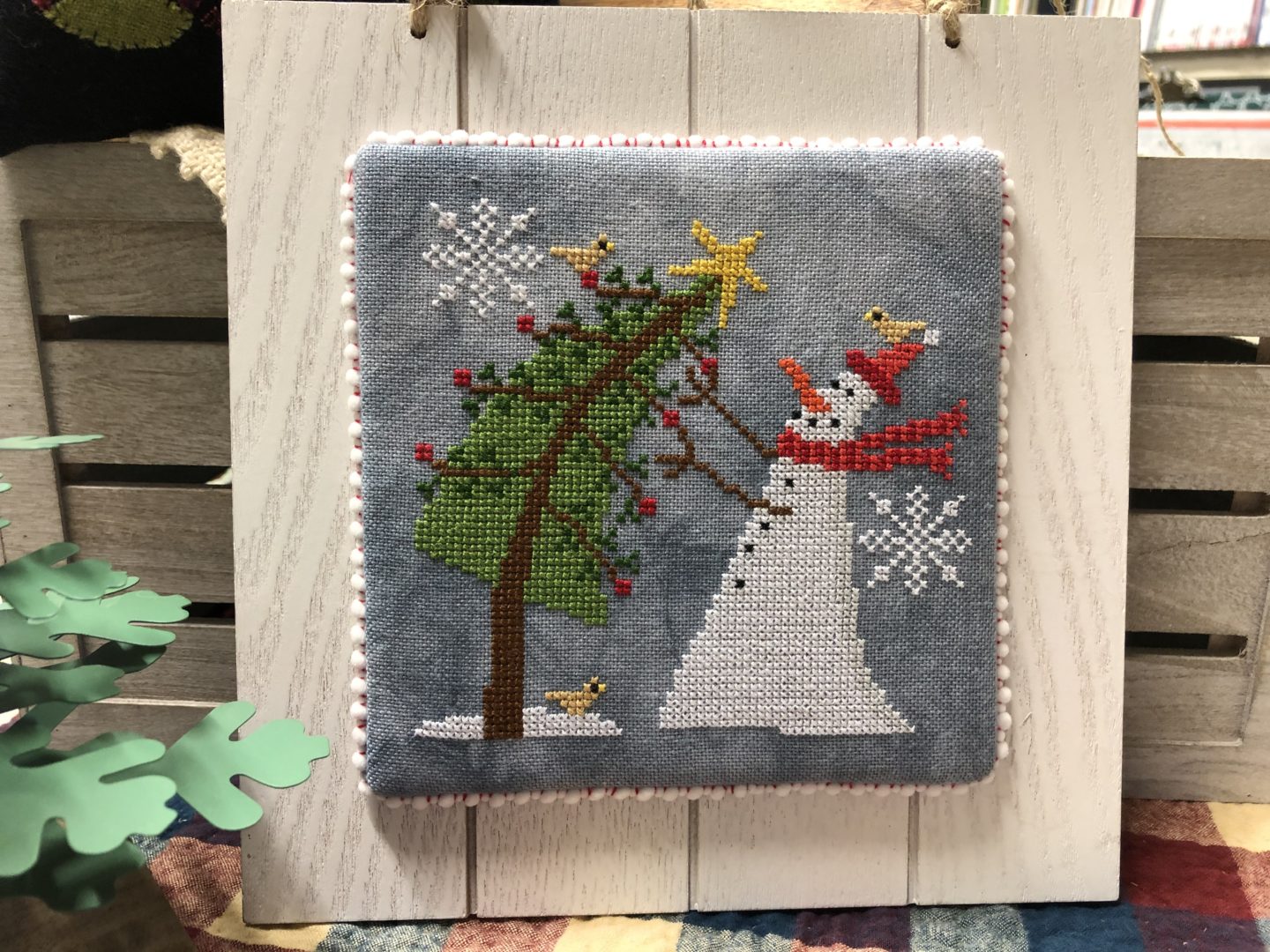 Trimming the Tree - Cross Stitch Pattern