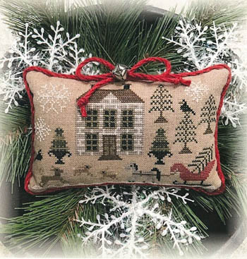 Bringing Home the Tree - Cross Stitch Pattern