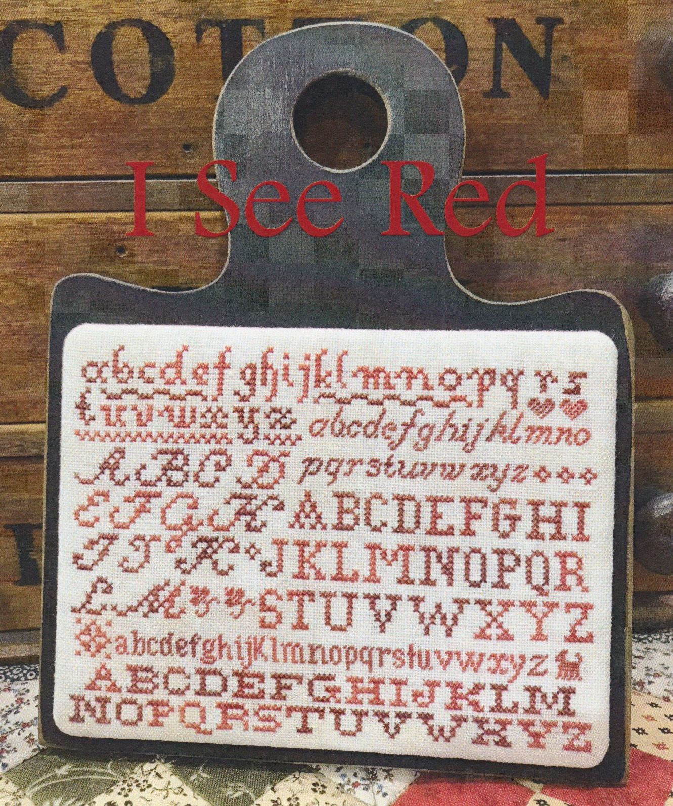 I See Red - Cross Stitch Pattern