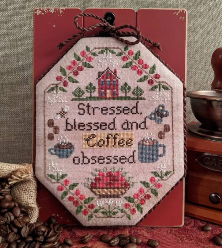 Coffee Obsessed - Cross Stitch Pattern