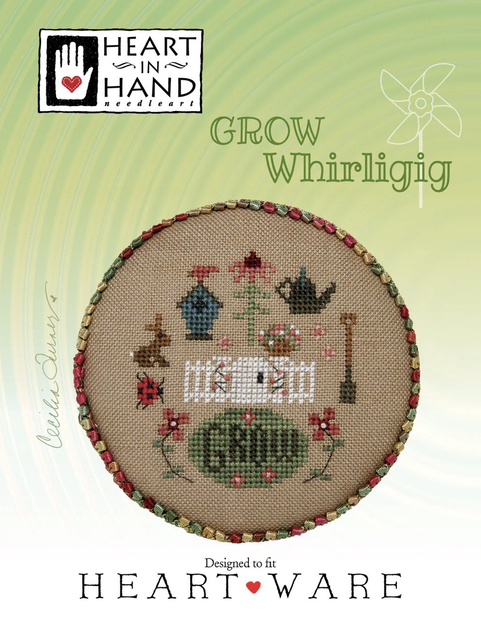 Grow Whirligig - Cross Stitch Pattern