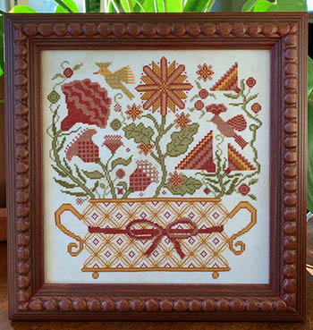 Blooming Basket - Cross Stitch Pattern