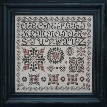 La D Da Quaker - Cross Stitch Pattern