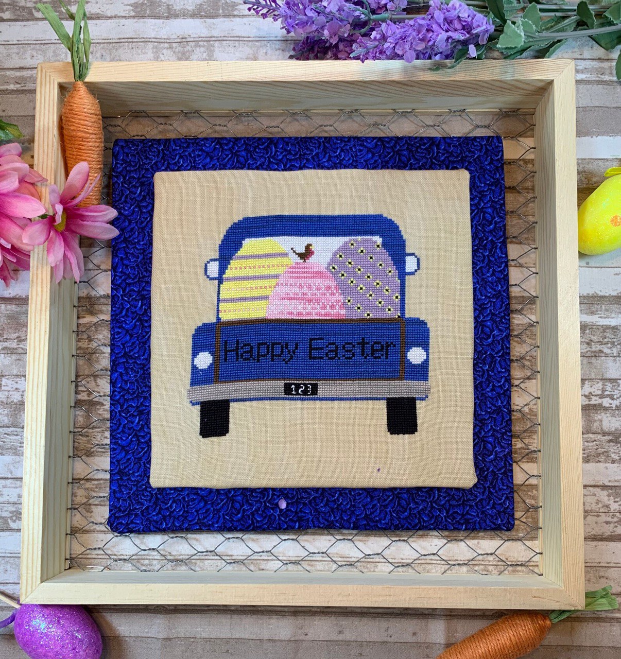Rearview - Easter - Cross Stitch Pattern